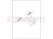 HARLEY-DAVIDSON V-ROD MUSCLE  - VRSCF SHOCK ABSORBERS, REAR