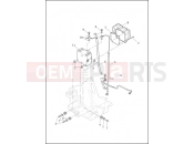 Harley-Davidson 2013 CVO/CUSTOM CVO ROAD KING  - FLHRSE5 BRAKE LINES & MODULE, REAR - ABS