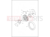 Harley-Davidson 2013 CVO/CUSTOM CVO ULTRA CLASSIC  - FLHTCU8 103 WHEEL, FRONT