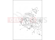 Harley-Davidson 2013 CVO/CUSTOM CVO ROAD GLIDE  - FLTRXSE2 FRAME & JIFFY STAND (2 OF 2)
