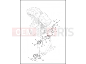 Harley-Davidson 2013 CVO/CUSTOM CVO ULTRA CLASSIC ANV  - FLHTCUSE8 ANV ENGINE MOUNTS & STABILIZER LINK