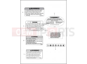 Harley-Davidson 2013 CVO/CUSTOM CVO ULTRA CLASSIC ANV  - FLHTCUSE8 ANV LABELS
