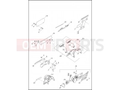 HARLEY-DAVIDSON DYNA SWITCHBACK  - FLD 103 LICENSE PLATE BRACKETS - FXDB, FXDBA, FXDBP, FXDF, FXDC