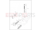 HARLEY-DAVIDSON DYNA SWITCHBACK  - FLD 103 SHOCK ABSORBERS, REAR