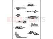 Harley-Davidson 2013 DYNA DYNA FAT BOB  - FXDF 103 FUEL TANK TRIM