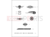HARLEY-DAVIDSON SOFTAIL SLIM  - FLS FUEL TANK TRIM