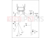 HARLEY-DAVIDSON SOFTAIL SLIM  - FLS WIRING HARNESS, MAIN, NON-ABS - FLS (4 OF 5)