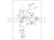 Harley-Davidson 2013 TOURING ROAD KING  - FLHR WIRING HARNESS, MAIN, NON-ABS (NON-FAIRING MODELS) (2 OF 5)