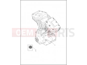 Harley-Davidson 2013 TOURING ROAD KING CLASSIC  - FLHRC ENGINE ASSEMBLY - TWIN CAM 103â¢