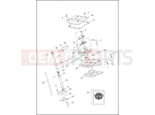 Harley-Davidson 2013 TOURING ROAD KING CLASSIC  - FLHRC ROCKER ARM ASSEMBLY & PUSH RODS - TWIN CAM 103â¢