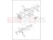 Harley-Davidson 2013 TOURING ROAD KING CLASSIC  - FLHRC TRANSMISSION BEARINGS & COVERS