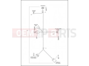 Harley-Davidson 2013 TOURING ROAD KING CLASSIC  - FLHRC WIRING HARNESS, CONSOLE - FLHR & FLHRC