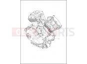 HARLEY-DAVIDSON V-ROD MUSCLE  - VRSCF 105 ENGINE ASSEMBLY