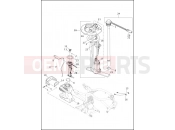HARLEY-DAVIDSON V-ROD MUSCLE  - VRSCF 105 FUEL TANK & FUEL MODULE