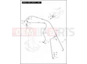 Harley-Davidson 2012 CVO/CUSTOM CVO STREET GLIDE  - FLHXSE3 BRAKE LINES, FRONT - ABS