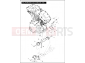 Harley-Davidson 2012 CVO/CUSTOM CVO STREET GLIDE  - FLHXSE3 ENGINE MOUNTS & STABILIZER LINK