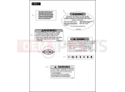 Harley-Davidson 2012 CVO/CUSTOM CVO STREET GLIDE  - FLHXSE3 LABELS