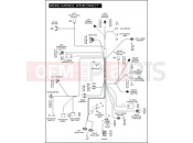 Harley-Davidson 2012 CVO/CUSTOM CVO ROAD GLIDE  - FLTRXSE WIRING HARNESS, INTERCONNECT (2 OF 2)
