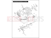 HARLEY-DAVIDSON DYNA SWITCHBACK  - FLD TRANSMISSION BEARINGS & COVERS