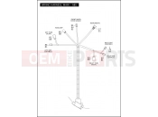 HARLEY-DAVIDSON DYNA SWITCHBACK  - FLD WIRING HARNESS, MAIN, ABS (1 OF 5)