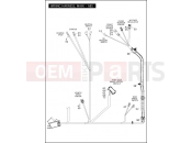 HARLEY-DAVIDSON DYNA SWITCHBACK  - FLD WIRING HARNESS, MAIN, ABS (3 OF 5)