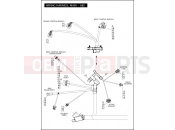 HARLEY-DAVIDSON DYNA SWITCHBACK  - FLD WIRING HARNESS, MAIN, ABS (4 OF 5)
