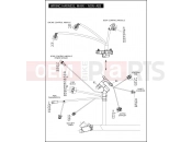 HARLEY-DAVIDSON DYNA SWITCHBACK  - FLD WIRING HARNESS, MAIN, NON-ABS (4 OF 5)