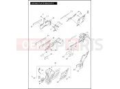 HARLEY-DAVIDSON DYNA SWITCHBACK  - FLD 103 LICENSE PLATE BRACKETS