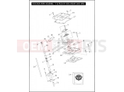 HARLEY-DAVIDSON DYNA SWITCHBACK  - FLD 103 ROCKER ARM ASSEMBLY & PUSH RODS - TWIN CAM 96â¢