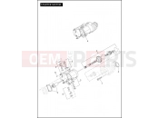 HARLEY-DAVIDSON DYNA FAT BOB  - FXDF STARTER MOTOR