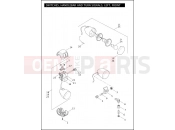 HARLEY-DAVIDSON DYNA FAT BOB  - FXDF SWITCHES, HANDLEBAR AND TURN SIGNALS, LEFT, FRONT