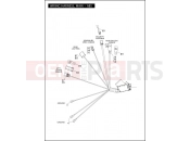 HARLEY-DAVIDSON DYNA FAT BOB  - FXDF WIRING HARNESS, MAIN, ABS (2 OF 5)