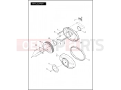 Harley-Davidson 2012 POLICE ELECTRA GLIDE STANDARD POLICE  - FLHTP AIR CLEANER