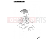 Harley-Davidson 2012 POLICE ELECTRA GLIDE STANDARD POLICE  - FLHTP BRAKE CALIPER, FRONT
