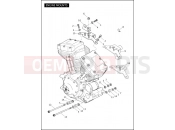 Harley-Davidson 2012 SOFTAIL HERITAGE SOFTAIL CLASSIC  - FLSTC 103 ENGINE MOUNTS