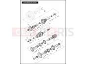 Harley-Davidson 2012 SOFTAIL HERITAGE SOFTAIL CLASSIC  - FLSTC 103 TRANSMISSION GEARS