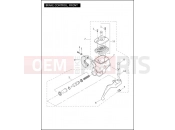HARLEY-DAVIDSON FAT BOY  - FLSTF 103 BRAKE CONTROL, FRONT