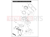 Harley-Davidson 2012 SOFTAIL FAT BOY LO  - FLSTFB INSTRUMENTS - FLSTF, FLSTFB, FLSTN & FXST (1 OF 2)