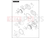 HARLEY-DAVIDSON BLACKLINE  - FXS 103 AIR CLEANER