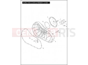 Harley-Davidson 2012 SPORTSTER SEVENTY-TWO  - XL1200V INSPECTION COVER & PRIMARY COVER