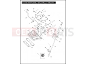 Harley-Davidson 2012 SPORTSTER SEVENTY-TWO  - XL1200V ROCKER ARM ASSEMBLY & PUSH RODS - XR1200X