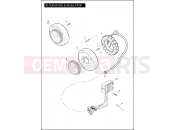Harley-Davidson 2012 SPORTSTER SUPERLOW  - XL883L ALTERNATOR & REGULATOR