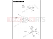 Harley-Davidson 2012 SPORTSTER SUPERLOW  - XL883L BRAKE CONTROL, REAR