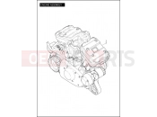 Harley-Davidson 2012 SPORTSTER SUPERLOW  - XL883L ENGINE ASSEMBLY