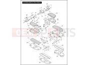 Harley-Davidson 2012 TOURING ROAD KING  - FLHR FOOTBOARDS & FOOTPEGS