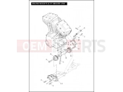 Harley-Davidson 2012 TOURING ULTRA CLASSIC  - FLHTCU ENGINE MOUNTS & STABILIZER LINK