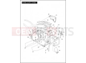 Harley-Davidson 2012 TOURING ULTRA CLASSIC  - FLHTCU FRAME & JIFFY STAND (1 OF 2)