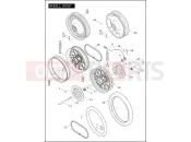 Harley-Davidson 2012 TOURING ULTRA CLASSIC  - FLHTCU WHEELS, FRONT (1 OF 2)
