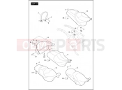 Harley-Davidson 2012 TOURING ELECTRA GLIDE ULTRA LIMITED  - FLHTK SEATS