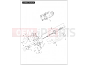 Harley-Davidson 2012 TOURING ROAD GLIDE ULTRA  - FLTRU STARTER MOTOR